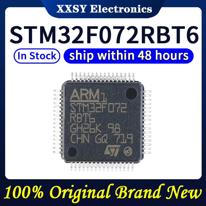 Stm32f072c8t6 stm32f072cbt6 stm32f072cbu6 stm32f072rbt6 stm32f072r8t6 stm32f072c8u6,高品質,100% オリジナル,新品
