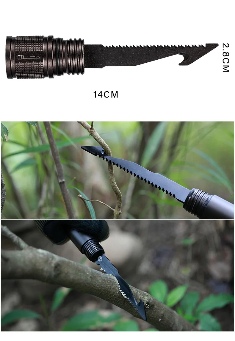 Walking Stick Self Defense Outdoor Tool DIY Component