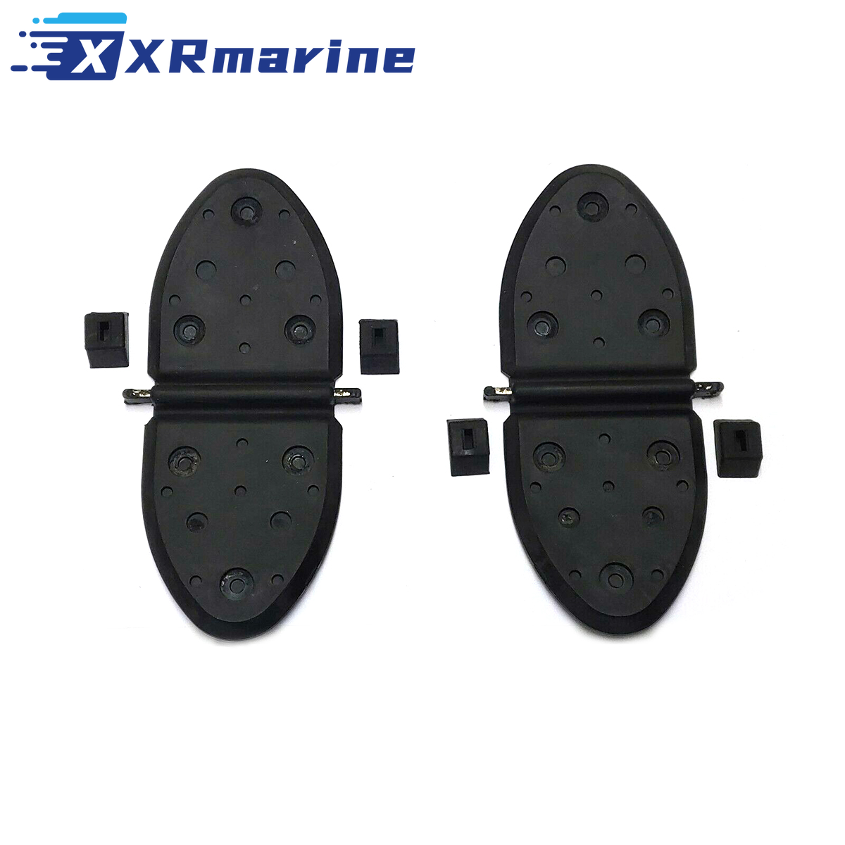 Paar Auspuffklappen-Wasserverschlussbaugruppe für MerCruiser Stern Drive 4,3–8,1 l 807166 A1