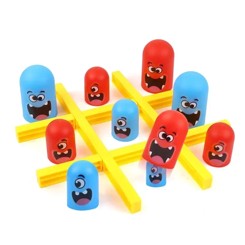 Table Board Intelligence Montessori Games Intellectual Gobble Game Three In A Row Children Toys Kids Gifts