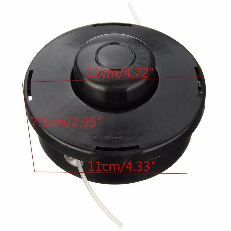 Replacement Petrol Trimmer Head Strimmer Bump Feed Line Spool Brush Cutter Grass