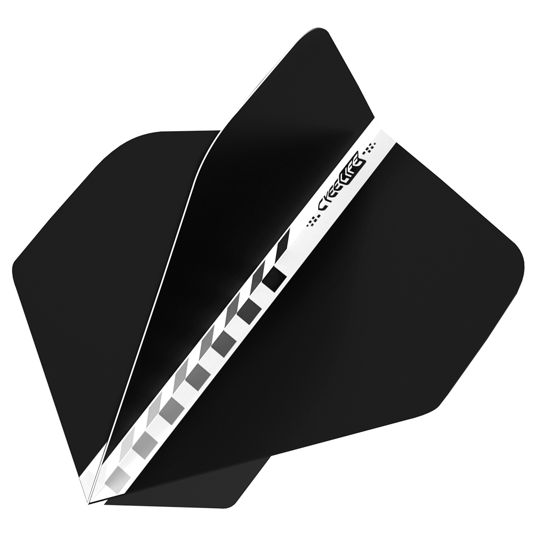 CyeeLife 15PCS Standard Dart Flights Nice Darts Flight Dardos Feather Outdoor Wing Tail Pattern