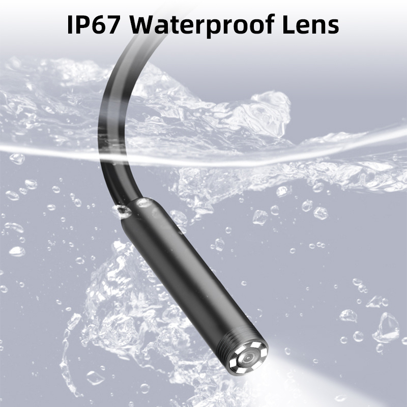 KERUI-cámara endoscópica con conector de TYPE-C para teléfono Android, PC, OTG, endoscopio Industrial, Mini cámara para inspección de tuberías, 7MM