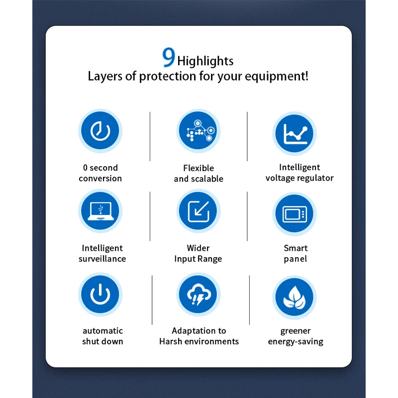 産業用 10KVA 20KVA 30KVA 60Hz オンライン UPS サーバー医療機器用低周波 UPS