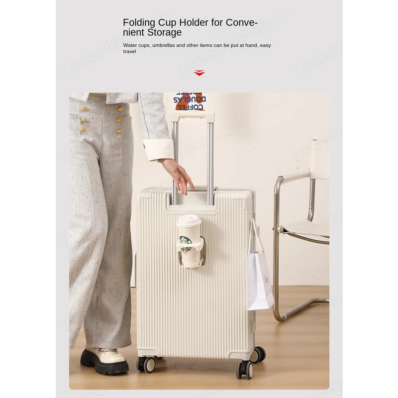 多機能アルミフレームのスーツケース,大容量の荷物,ユニバーサルホイール,20インチ,パスワード付きキャリングケース,トロリーケース,開口部,新品