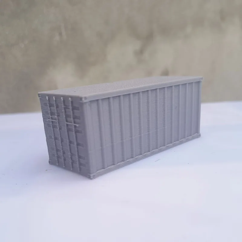 1pc HO Scale 1:87 40ft/20ft/10ft Shipping Container 40' Cargo Box Model Railway Layout