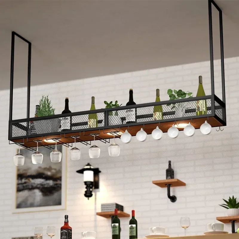 Shelves Bar Cabinet Open Cabinets Wine Rack Elegant Stands Refrigerator Home Outdoor Hanging Vitrinas High End Bar Furniture