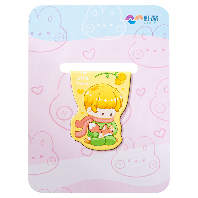 10ชิ้น/แพ็คที่คั่นหนังสือแม่เหล็กรูปสัตว์การ์ตูนน่ารักสำหรับเด็กผู้หญิงที่คั่นหนังสือแบบสร้างสรรค์เครื่องเขียนหน้าธงอุปกรณ์สำนักงานโรงเรียนของขวัญ