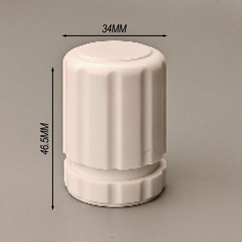 10Pcs Hand Wheel Switches For Underfloor Heating Manifold Radiator Temperature Control Knob M30x1.5mm White