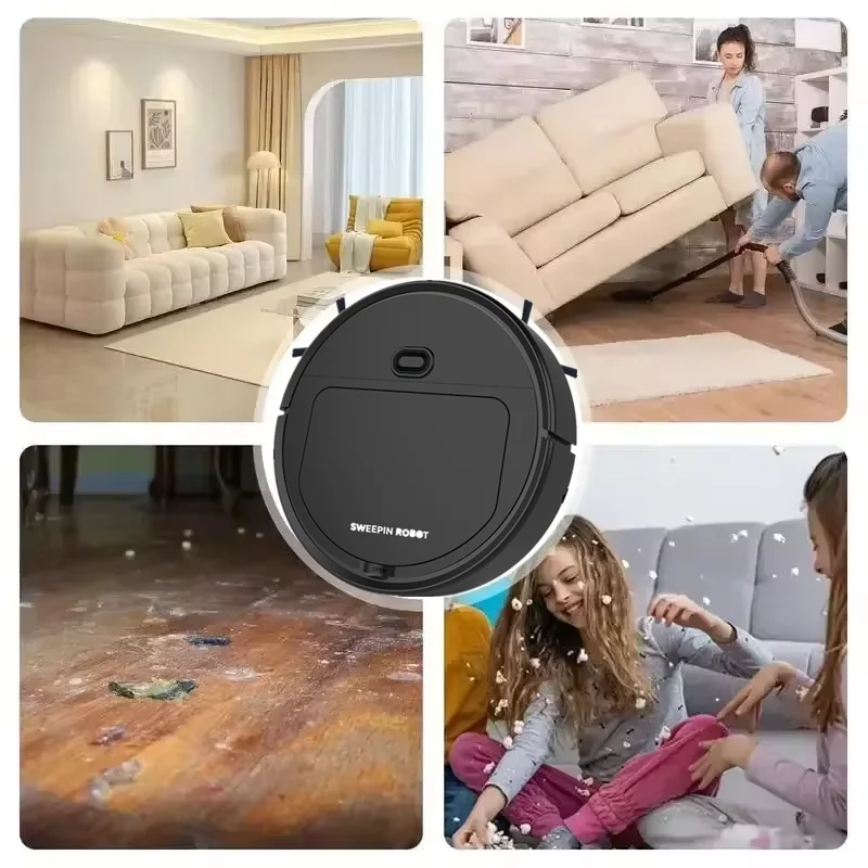 Xiaomi 3-in-1 Fully Automatic Robot Intelligent Mop Efficient Cleaning Scanning No dead Corners Home Appliance Vacuum Cleaner