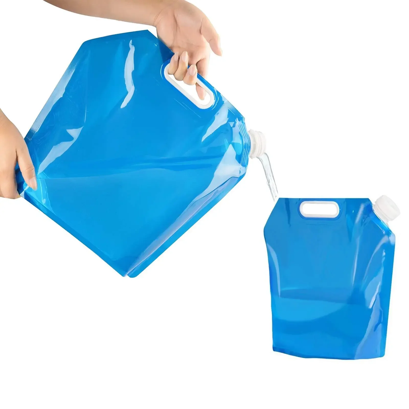 10l zusammen klappbarer Wasser behälter Wassersp eicher Krug Tasche für Outdoor-Camping Wandern Notfall Überleben