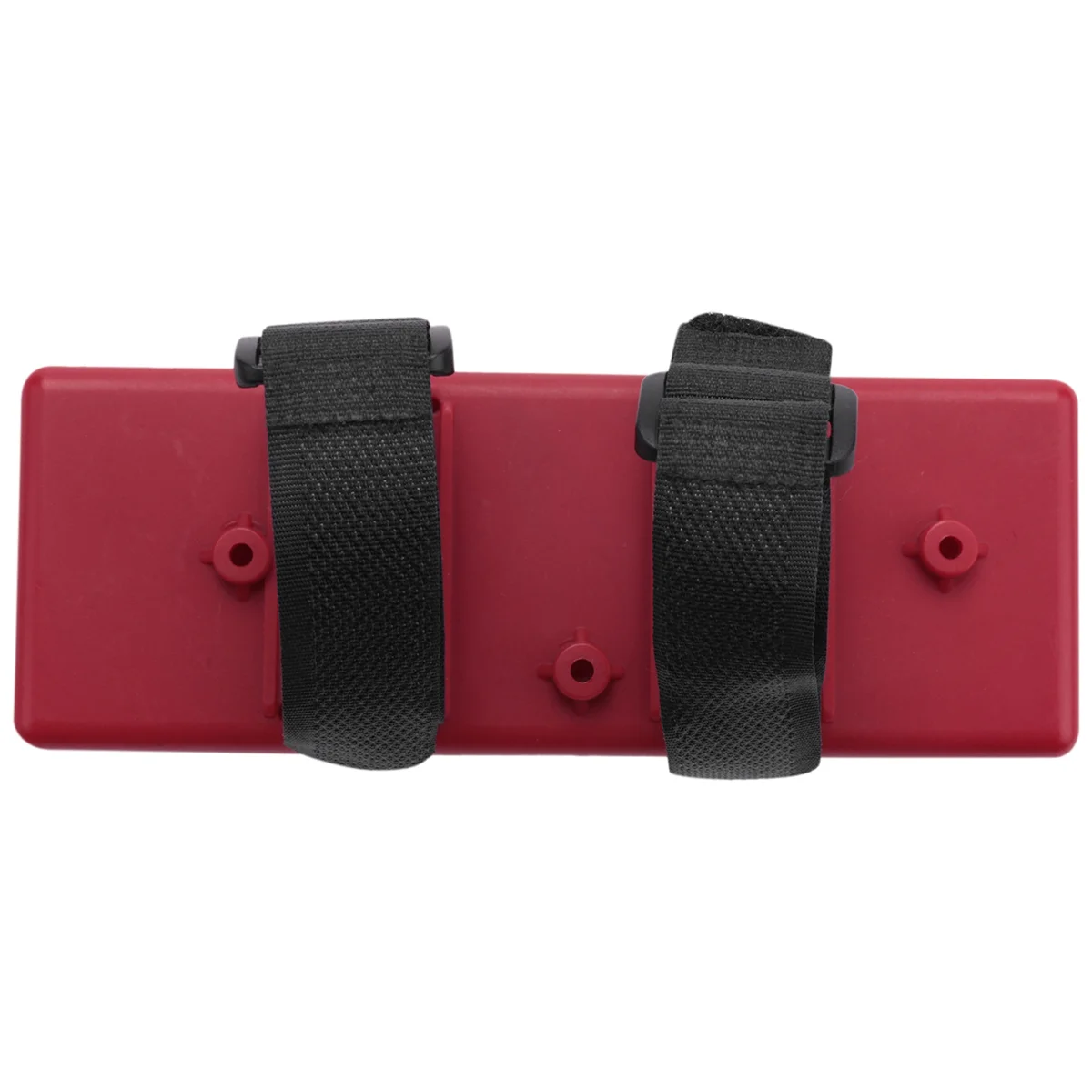 Casing Baki Baterai RC Braket Kotak Baterai untuk Axial SCX10 Traxxas TRX4 RC4WD D90 1/8 1/10 RC Suku Cadang Mobil, Merah-ABHQ