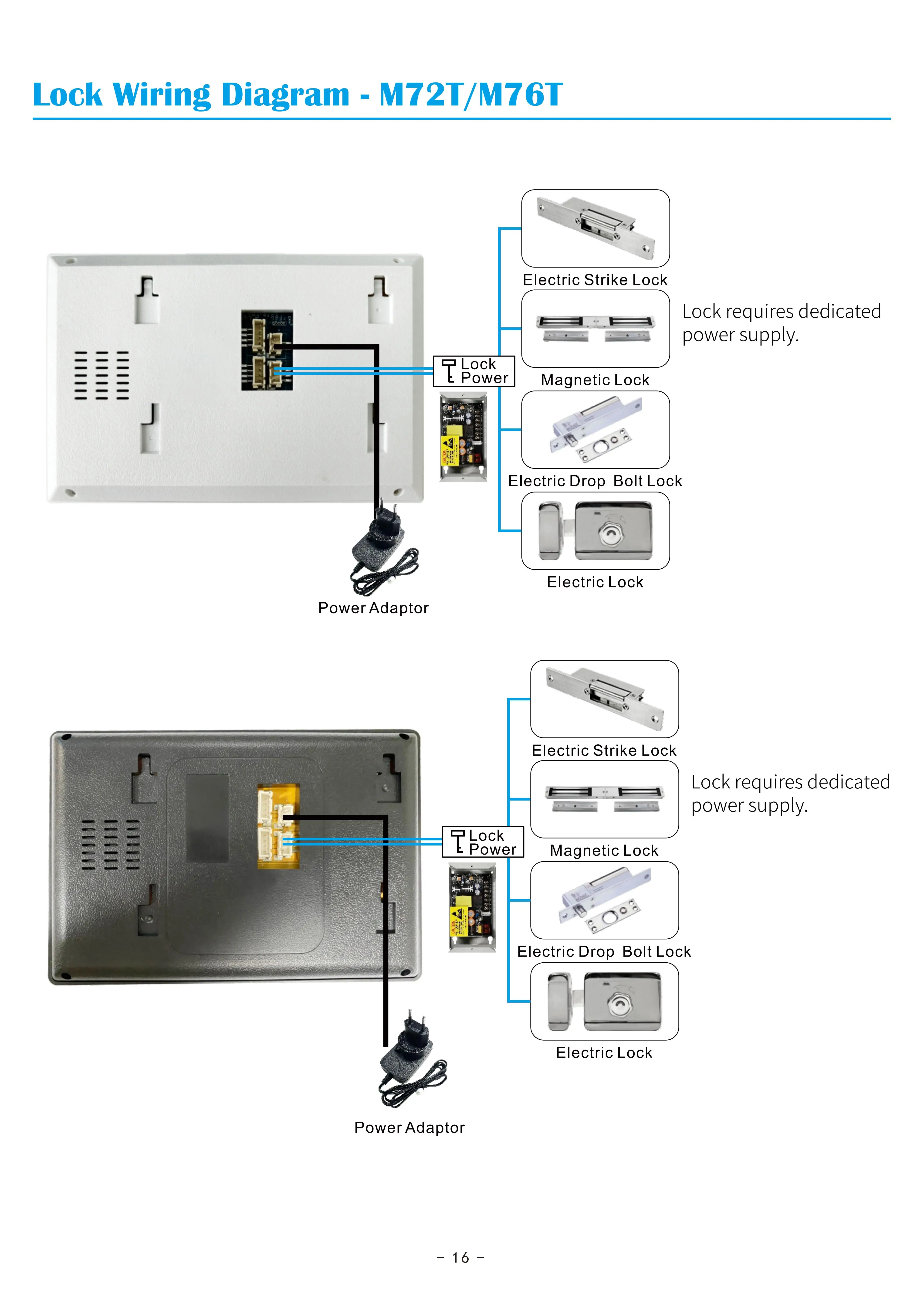 Sistema de intercomunicação de vídeo com fio colorido de 7 polegadas, câmera visual, campainha, kits de telefone para casa, ip, vila, apartamento m73t