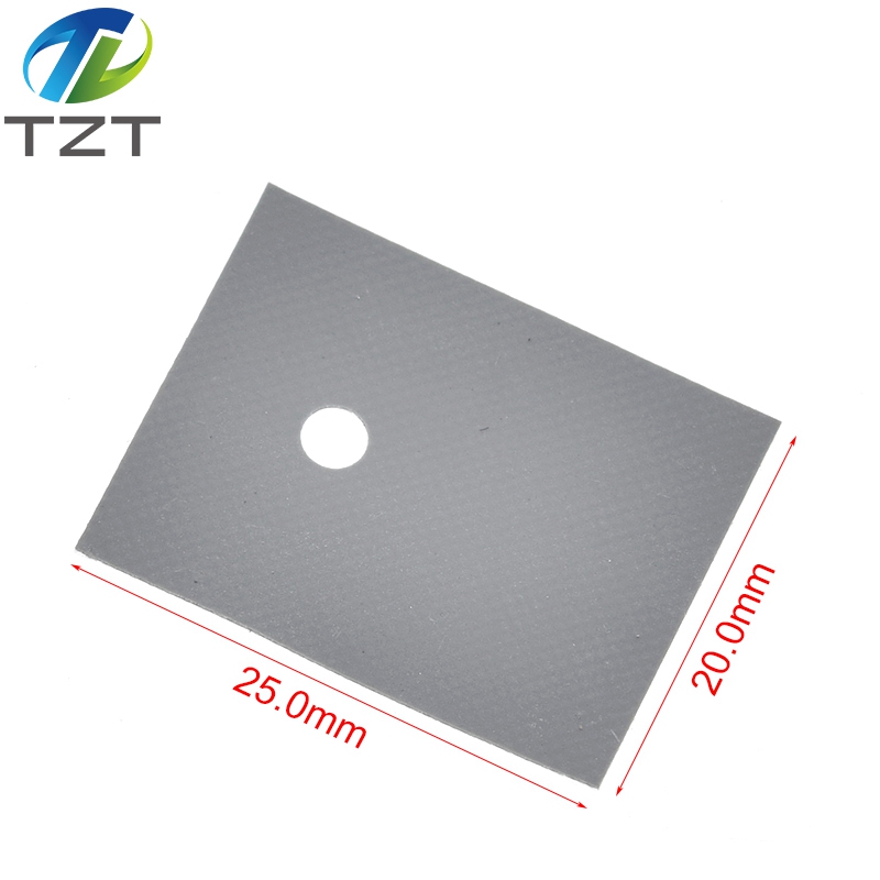 100 Stück große TO-3P Silikonfolie Isolierpads Silikon Isolierfolie
