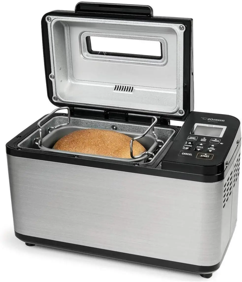 BB-PDC20BA Home Bakery Virtuoso Plus Breadmaker, 2 lb. loaf of bread