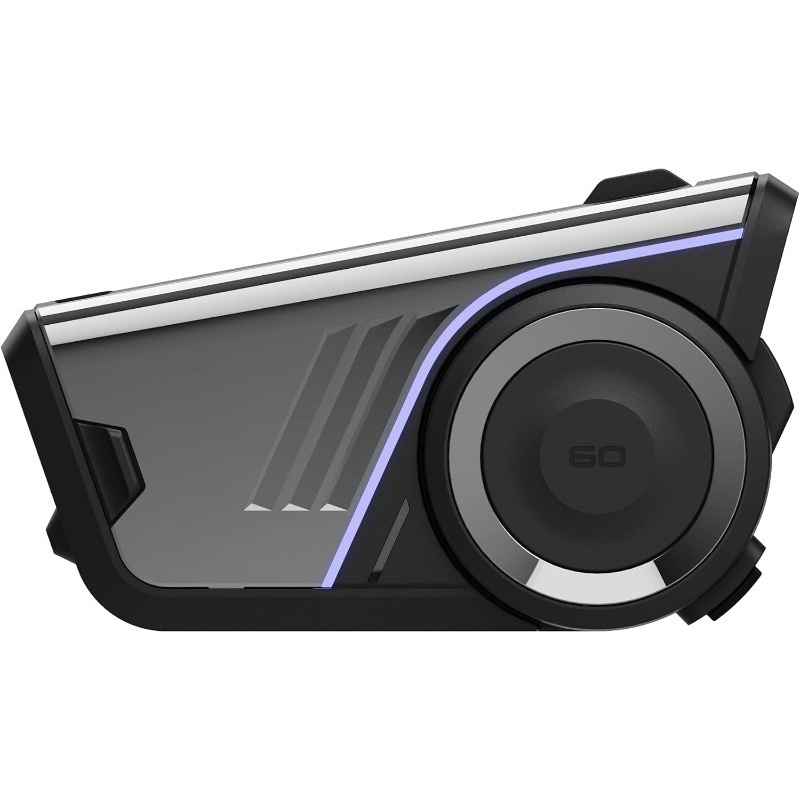 60S Motorcycle Communication Headset with Wave, Mesh, and Bluetooth Intercom, 2nd Generation Sound by Harman Kardon