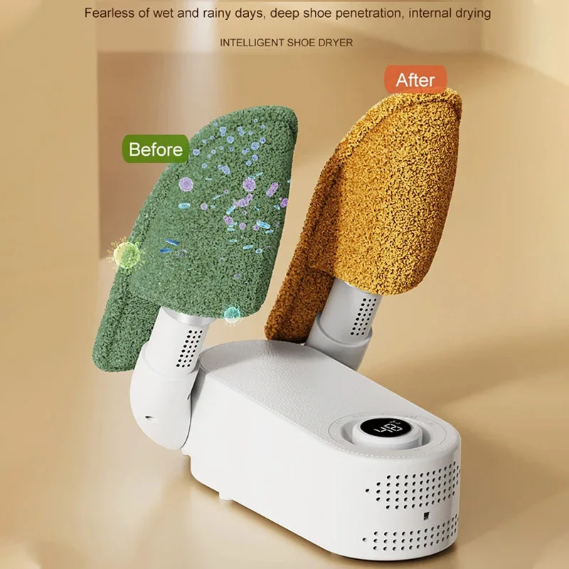 Foldable Shoe Dryer Household Constant Temperature Boot Dryer Fast Drying Shoe Heater Sterilization Deodorization Footwear Dryer