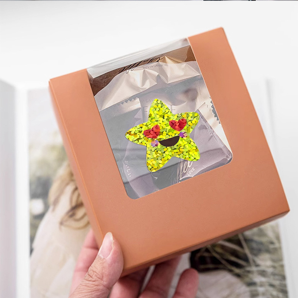 100-500pcs Glitter Star สติกเกอร์สําหรับโรงเรียนเด็กครูสติกเกอร์รางวัล PARTY Decor ขนาดเล็กธุรกิจป้าย Scrapbooking สติกเกอร์