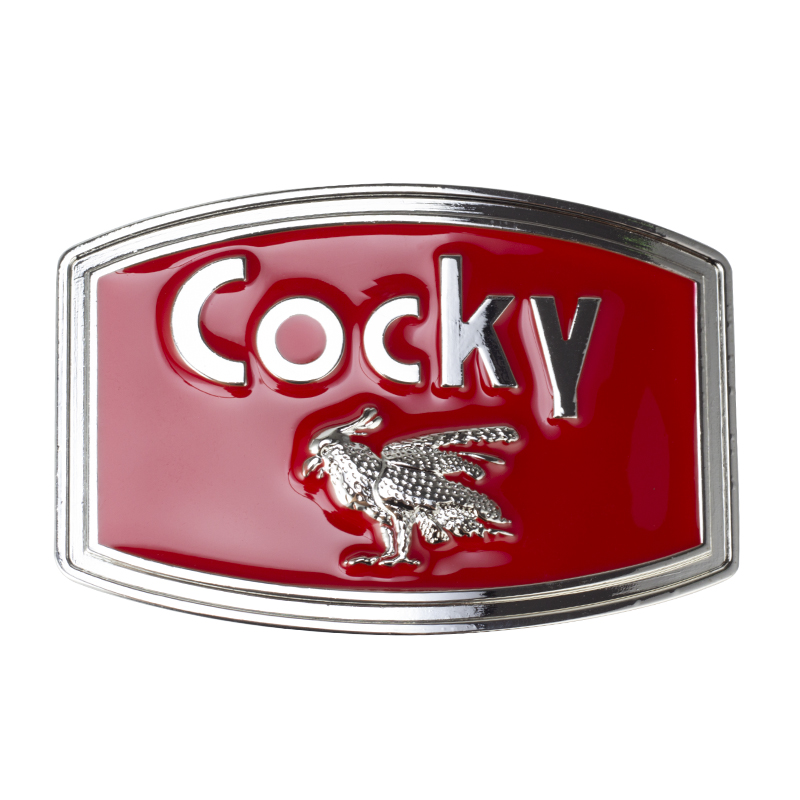Fivela de cinto COCKY popular de clássicos europeus e americanos