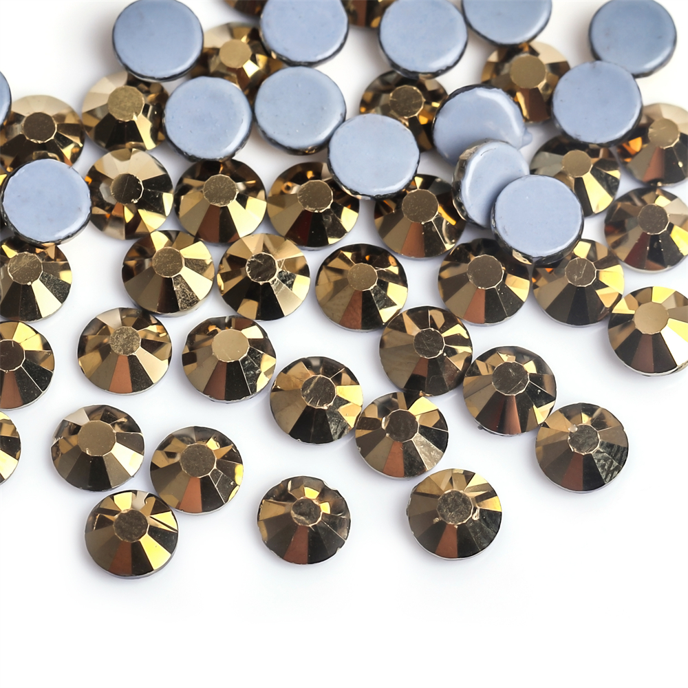 SS6-SS30 40 cores cristal ab melhor dmc hot fix strass, vidro strass hotfix ferro em strass costura & decorações de tecido