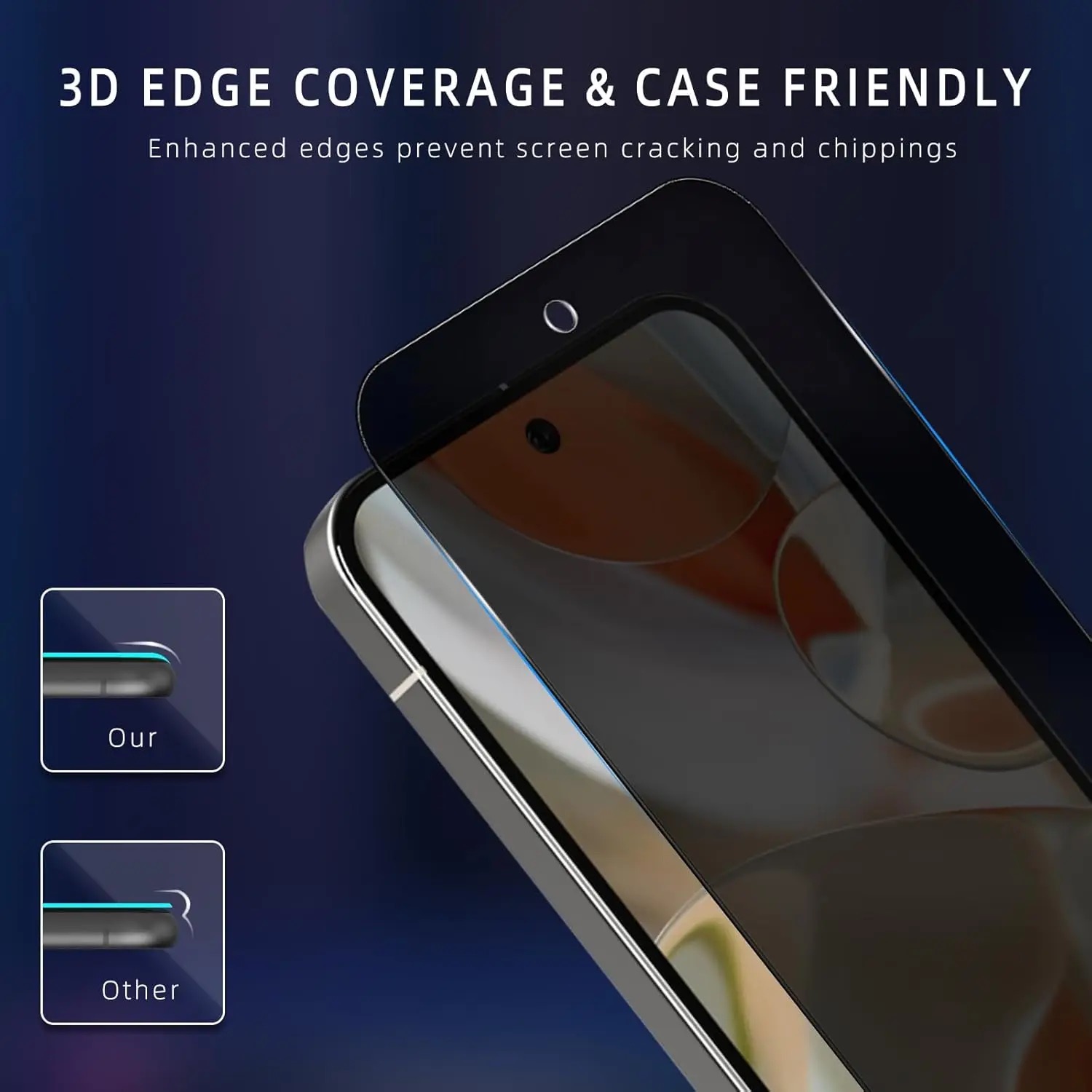 10 buah kaca Temper pelindung layar Privasi anti-silau untuk kaca Google Pixel 9 Pixel9pro XL