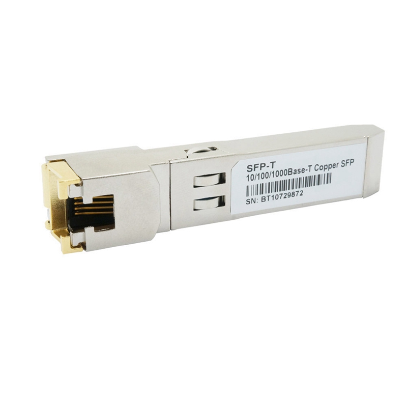 Gigabit RJ45 SFP Módulo 10/100/1000Mbps SFP Cobre RJ45 SFP Transceptor Gigabit Ethernet Switch