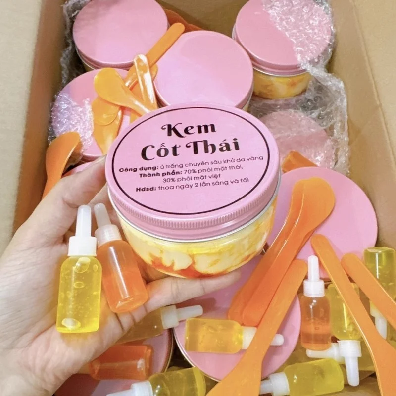 200g Kem Body Ct Thai RDiyahau Vàng Np Hng ram Trng Mn da, chng lão hóa, danyang m da