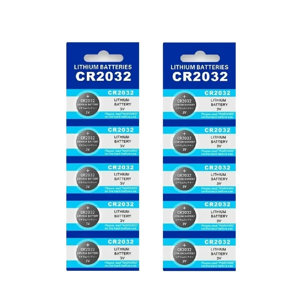 2-60PCS CR2032 CR 2032 Button Battery 3V Lithium Battery For Watch Toy Calculator Car Remote Control Button Coin Cell