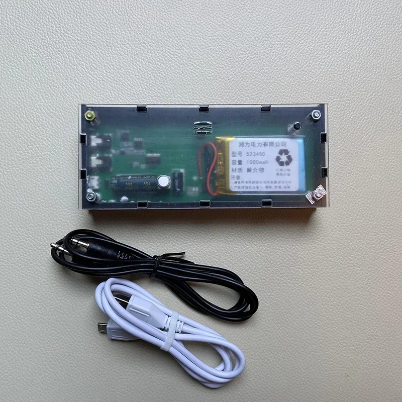 LED Music Spectrum Wire Voice Control  Display VU Music Spectrum Level DC 5V Level Indicator Rhythm Light