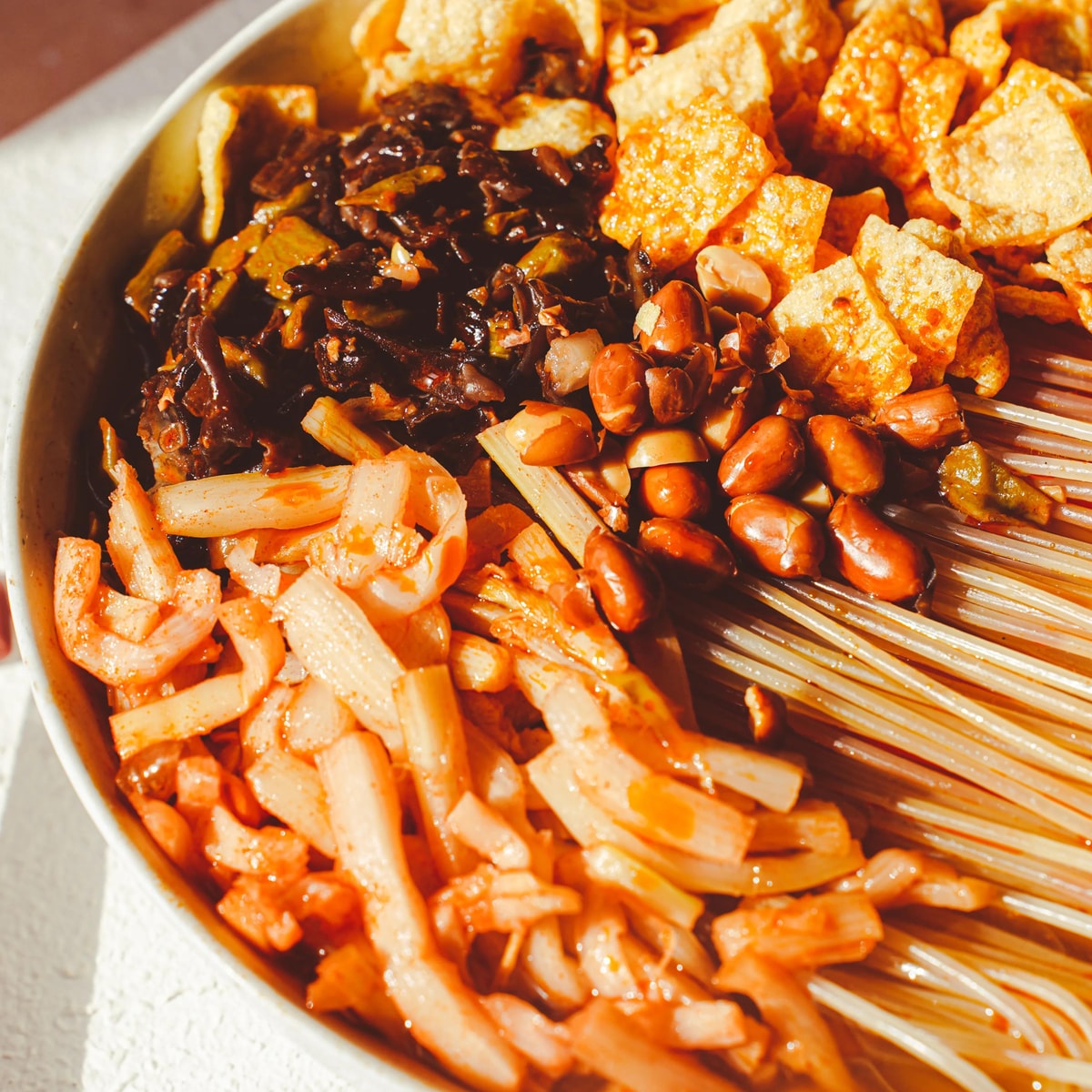 [6Packs] LUOBAWANG Luosi Rice Noodle-Perilla,12.70 oz*6Packs