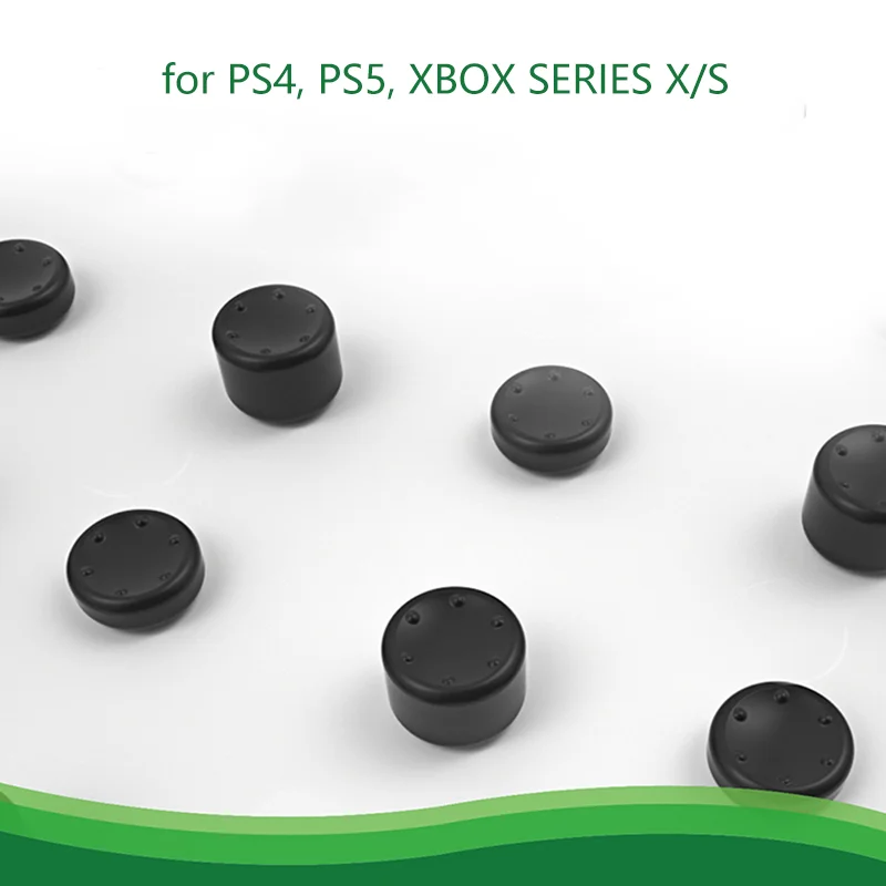 8pcs Controller ซิลิโคน Analog Thumb Stick Grip Cap สําหรับ Xbox One/S/Series X S /PS5/PS4/สวิทช์ Pro gamepad เปลี่ยน