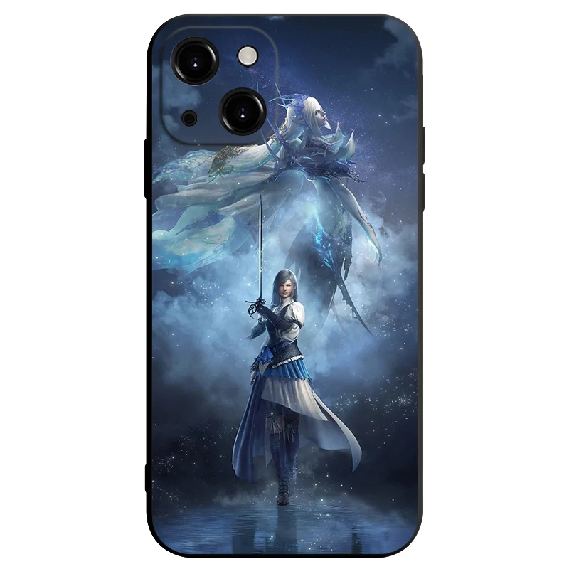 FFXVI Joshua Clive Barnabas Hugo Jill Shiva Benedikta FF16 funda de teléfono para iPhone 14 13 12 11 Pro Max Mini XS X XR SE3 2 7 8 Plus