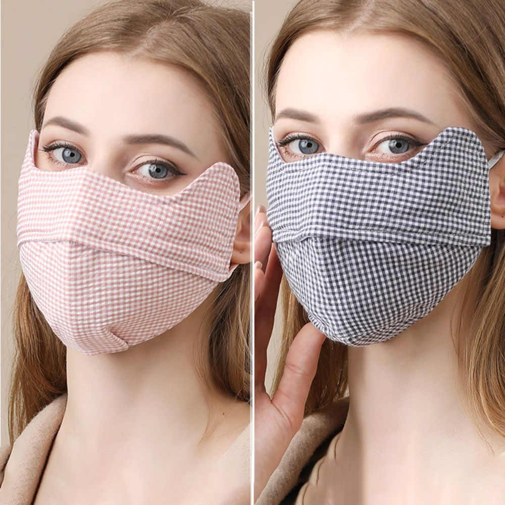 New Breathable Warm Masks Pure Cotton Windproof Face Mask Thickened Skin-friendly Mouth Cover Outdoor