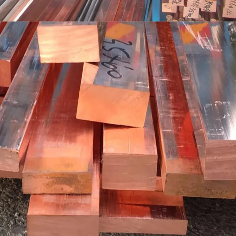 Copper Flat Bar Plate Strip Many Sizes And Lengths