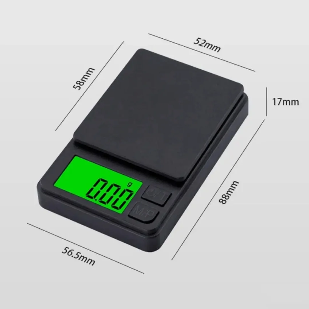 Báscula de bolsillo digital pesan báscula de gramos precisión 500g/0.01g Mini báscula de joyería