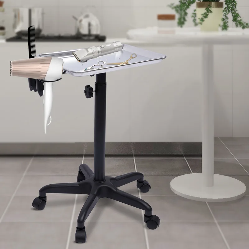 Carrello di bellezza moderno Design Vassoio per styling SPA Stazione per parrucchieri Carrello per servizio barbiere Carrello portaoggetti Mobili per salone