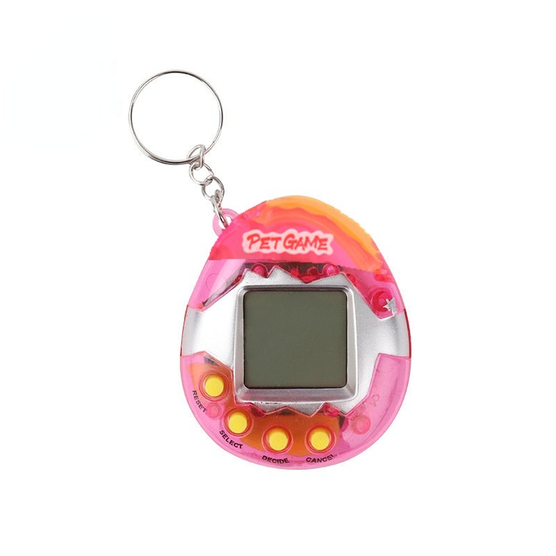 3 uds mascotas electrónicas transparentes Tamagotchi 90S nostálgico 168 mascotas en uno Virtual Cyber Digital juguetes para mascotas Pixel juguetes divertidos