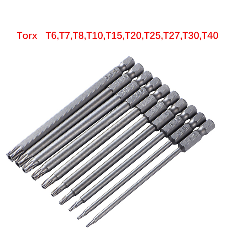 Conjunto de chave de fenda forte, lote magnético, cabeça à prova de violação, segurança torx, fenda phillips, chave de fenda hexagonal, ferramenta de reparo de carro