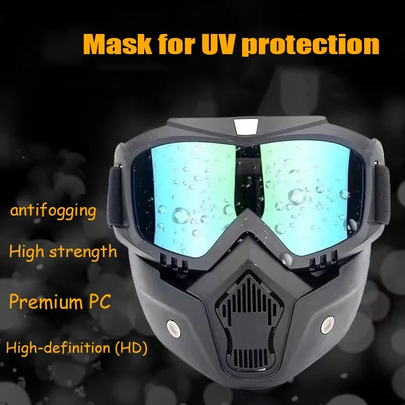 Produttori BSDDP che vendono occhiali retrò con maschera Harley per occhiali da moto fuoristrada Occhiali da equitazione per esterni