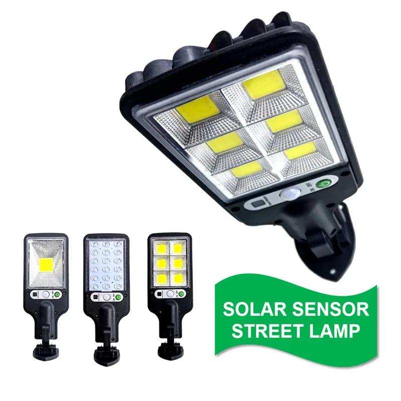 Farolas solares para exteriores, lámpara Led de pared para patio, detección de movimiento humano, jardín, terraza, garaje, lámpara de inducción Solar