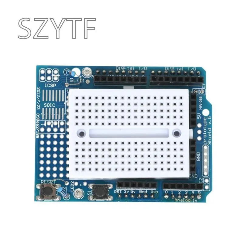 Nguyên Sinh Lá Chắn Nguyên Mẫu Mở Rộng Bảng SYB-170 Mini Bánh Mì Ban Dựa Cho ARDUINO