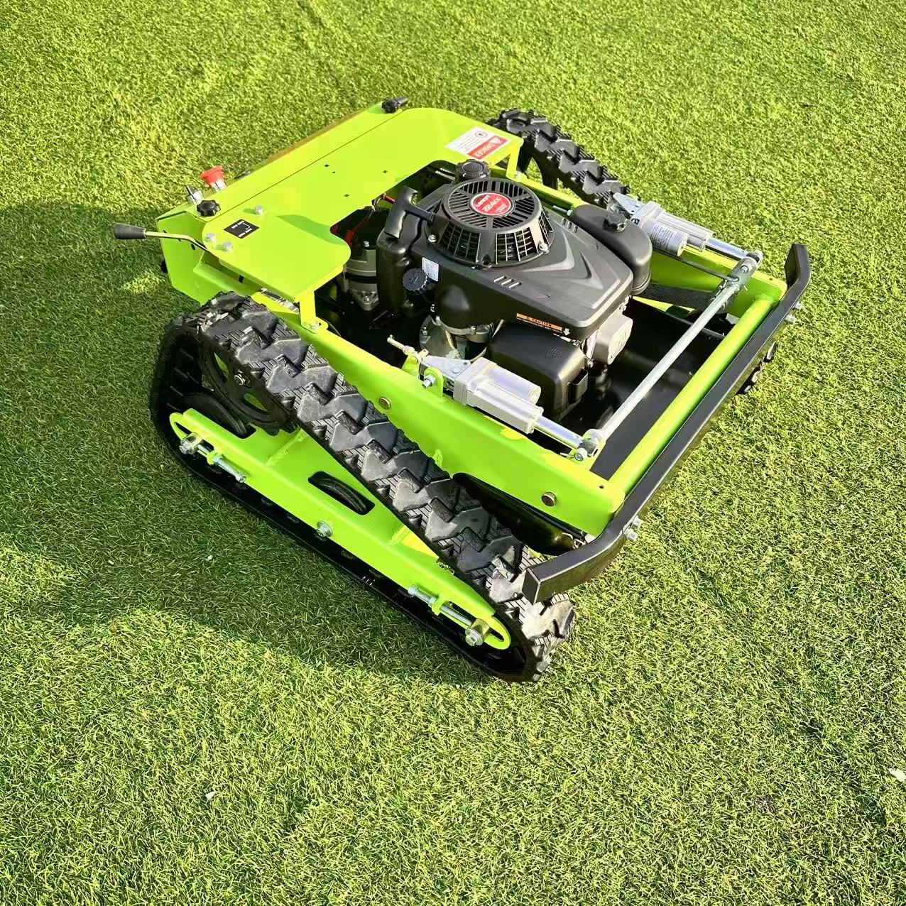 Aangepaste afstandsbediening rups grasmaaier grastrimmer robot grasmaaier te koop