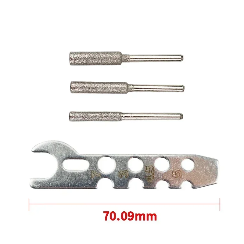 Chainsaw Sharpening Kit Electric Grinder Sharpening Polishing Attachment Set Saw Chains Tool Drill Rotary Accessories Set