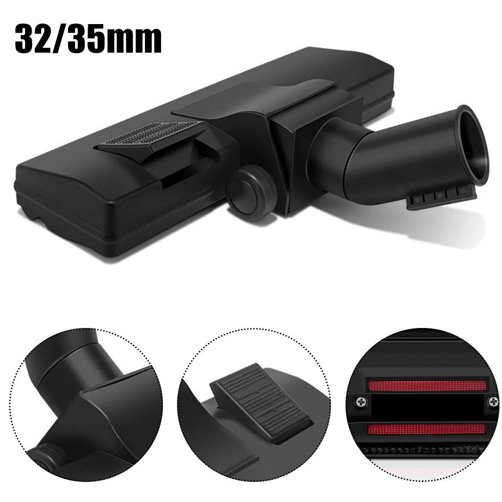 Cepillo de suelo aspirador boquilla de suelo 32-35 Mm Base de limpiador laminado accesorios de limpieza del hogar y piezas