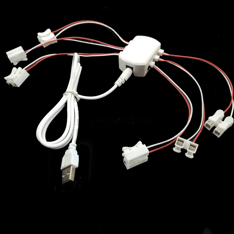 USB 5V AC/DC Adapter Cấp Nguồn Với 6/12 Cổng Đầu Ra Đường Sắt Bố Cục/Đường Sắt Bố Cục/Xe Lửa cách Bố Trí/Đèn Bố Trí Chiếc Lược Ngà