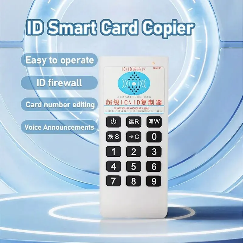 5yoa Handheld-Frequenz 125kHz bis 13,56 MHz Kopierer Duplikator Kloner RFID NFC IC Kartenleser Writer Access Tag Duplikator