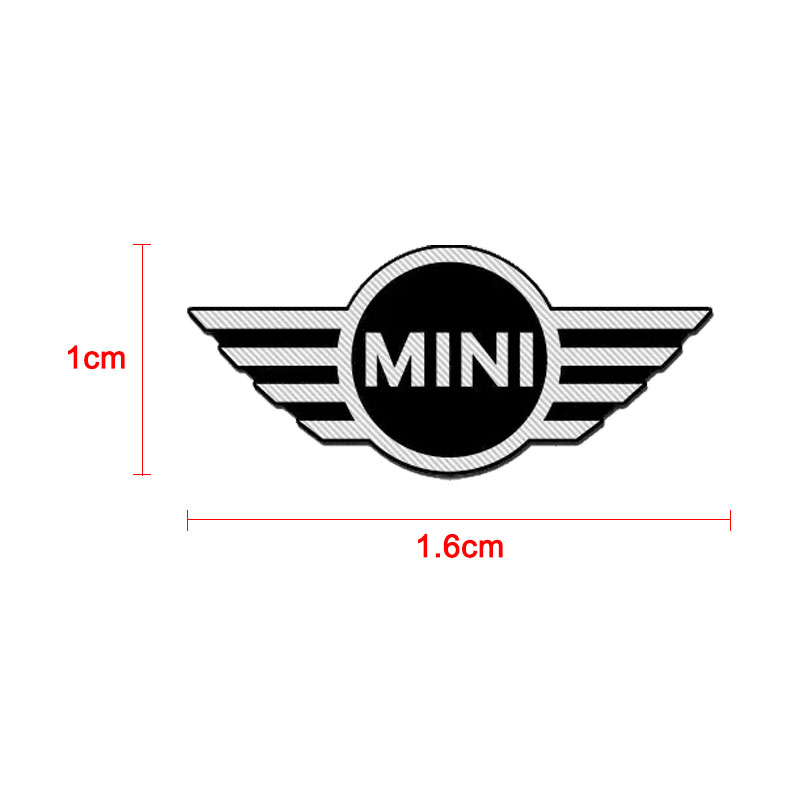 Naklejki z emblematem 3D Car Audio do BMW MINI E46 E39 E90 E60 E36 F30 F10 E34 E30 F20 E92 M3 M4 M5 R50 R60