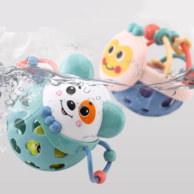 ของเล่นเด็ก 6 12 เดือนSensory Rattles Teetherกิจกรรมมือของเล่นเด็กแรกเกิดEarly Development Teething Rattleของเล่นสําหรับทารก