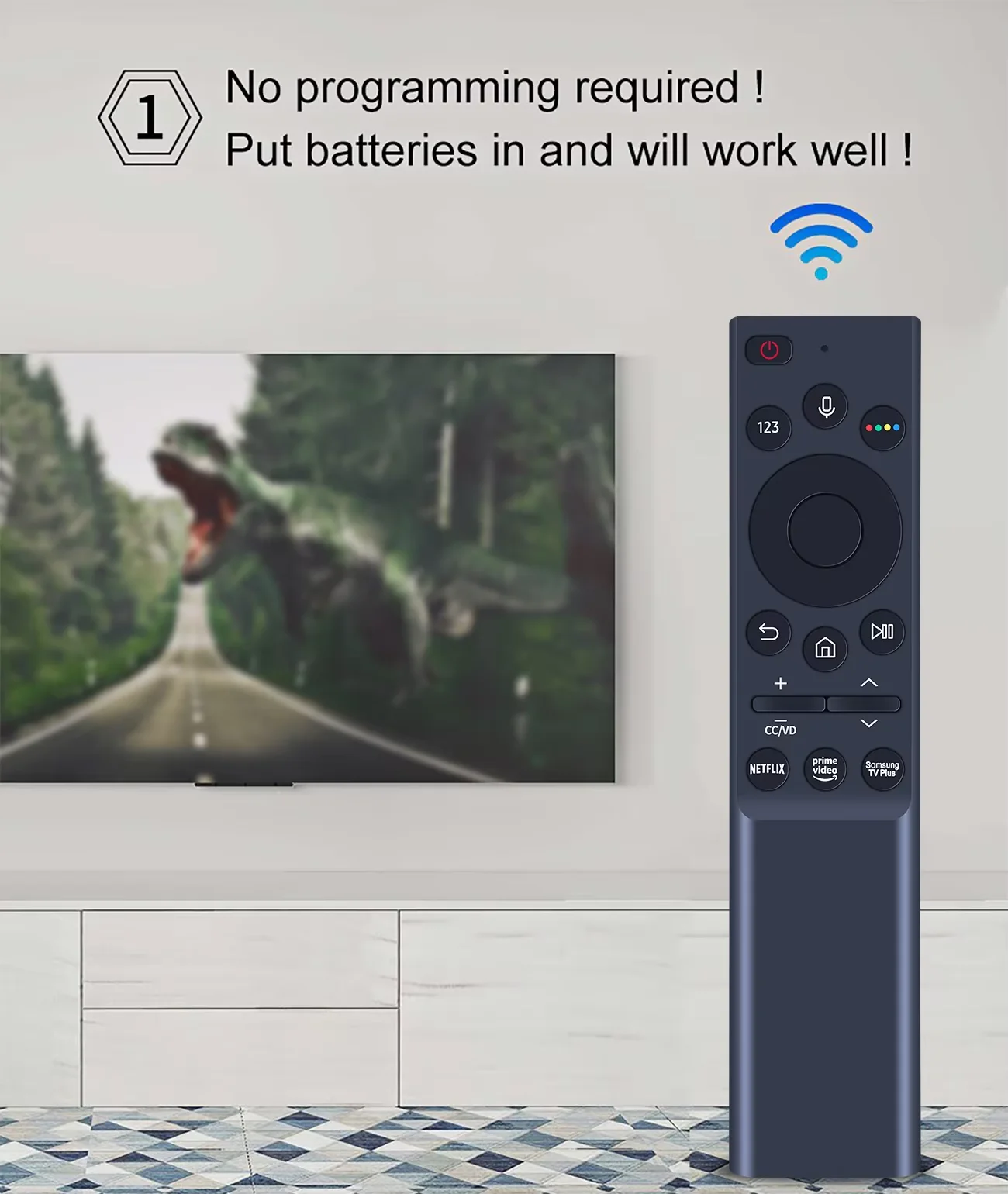 NEW BN59-01363A Voice Remote Control for Samsung Smart TV NEO QLED/QLED Series,Compatible with QN43LS03AAFXZA QN55LS03AAFXZA