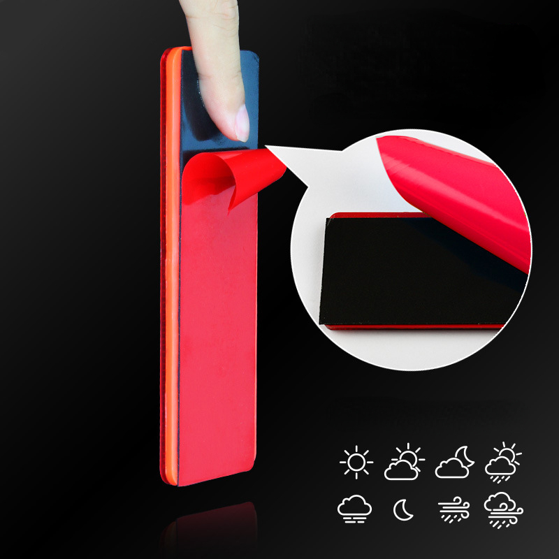 Safurance バイク トラック トレーラー 車 プラスチック反射リフレクター プラスチック反射リフレクター 夜間安全警告ステッカー テープ